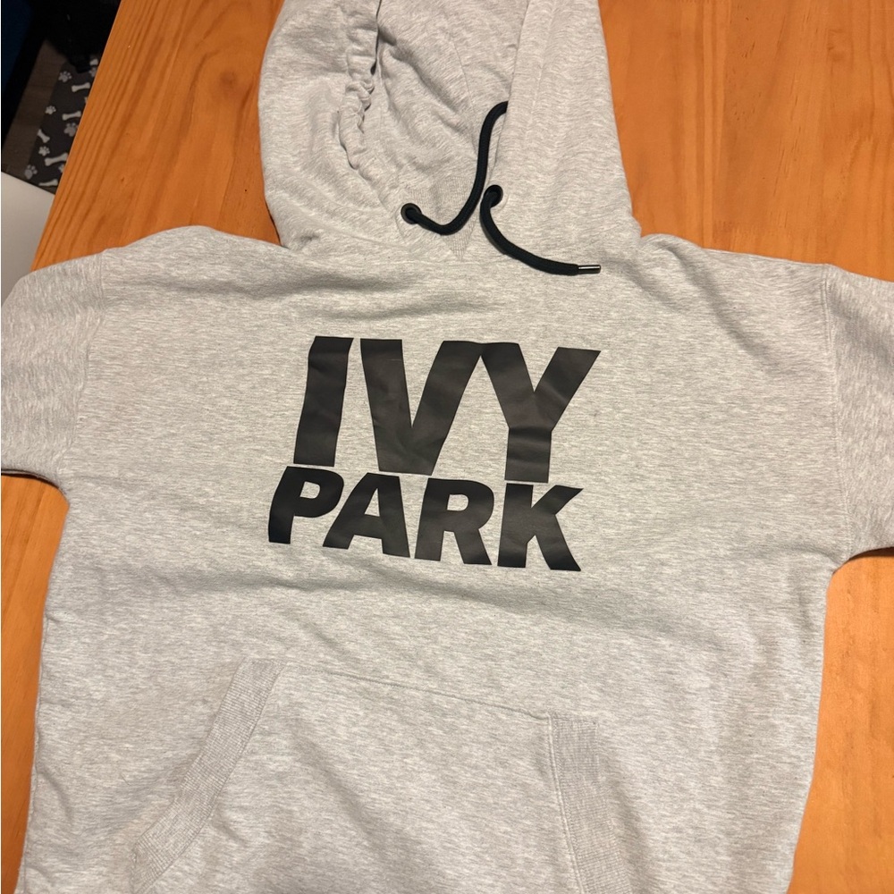 IVY PARK Light Gray Hoodie